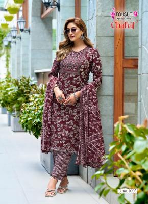 Mystic9 chahat vol 1 wholesale designer kurtis pune